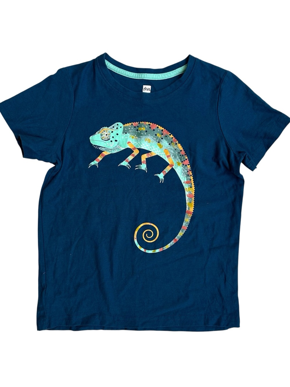 Tea Collection Chameleon Tee Size 8